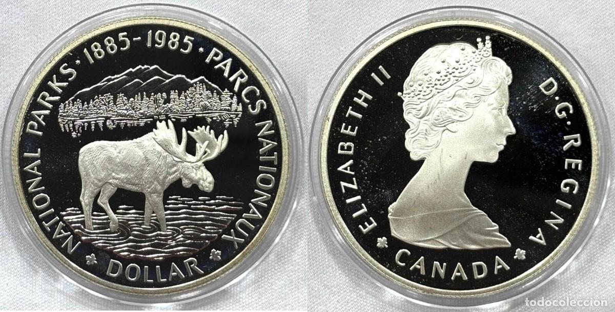 Monedas antiguas de Am&eacute;rica: CANADA 1 DOLAR 1985 ....... - Foto 1