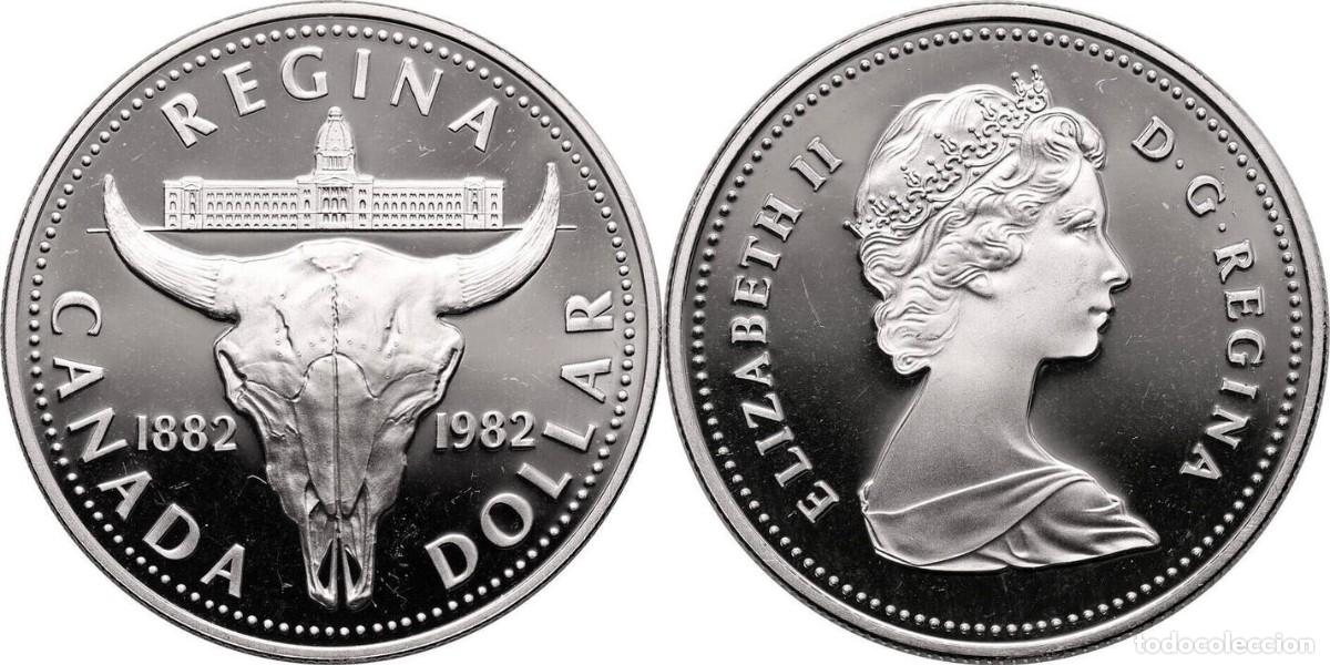 Monedas antiguas de Am&eacute;rica: CANADA 1 DOLAR 1982 ....... - Foto 1