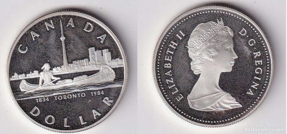 Monedas antiguas de Am&eacute;rica: CANADA 1 DOLAR 1984 ....... - Foto 1