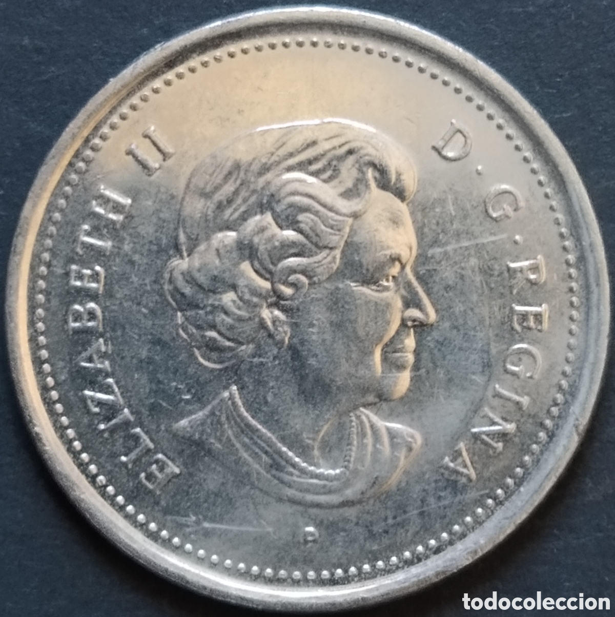 Monedas antiguas de Am&eacute;rica: MONEDA - CANADA 25 CENTS 2004 - Foto 2