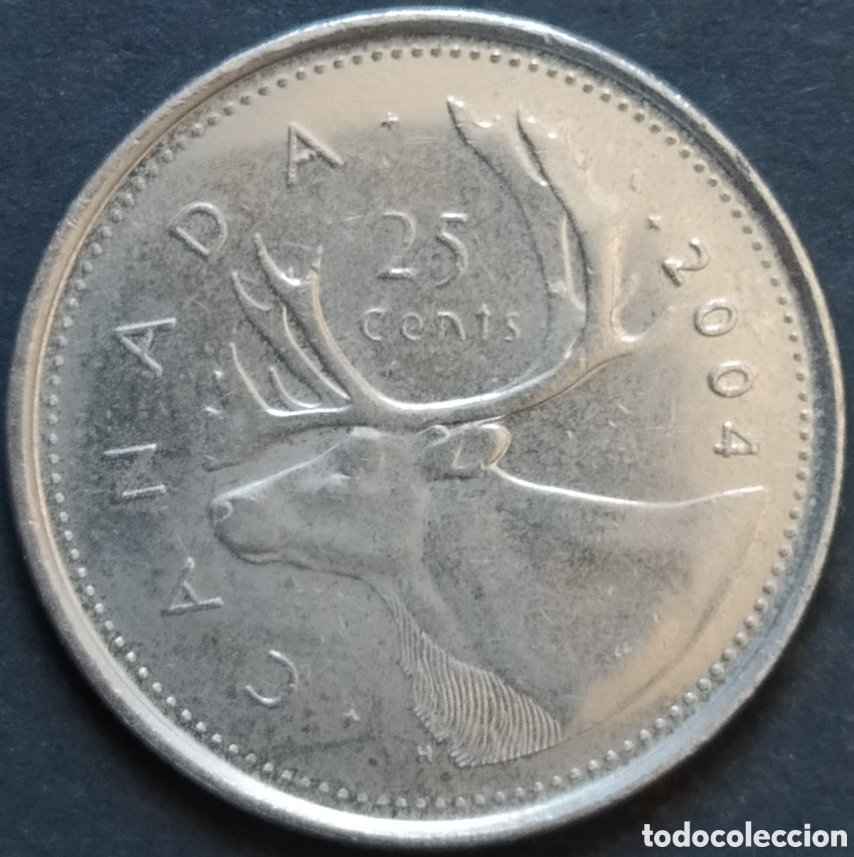 Monedas antiguas de Am&eacute;rica: MONEDA - CANADA 25 CENTS 2004 - Foto 1