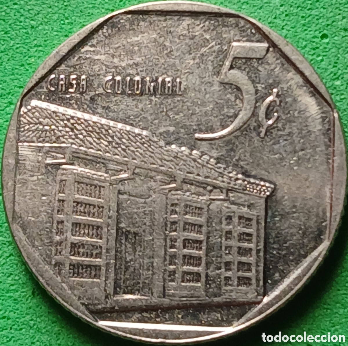 Monedas antiguas de Am&eacute;rica: Cuba 5 centavos 1994 km#575
