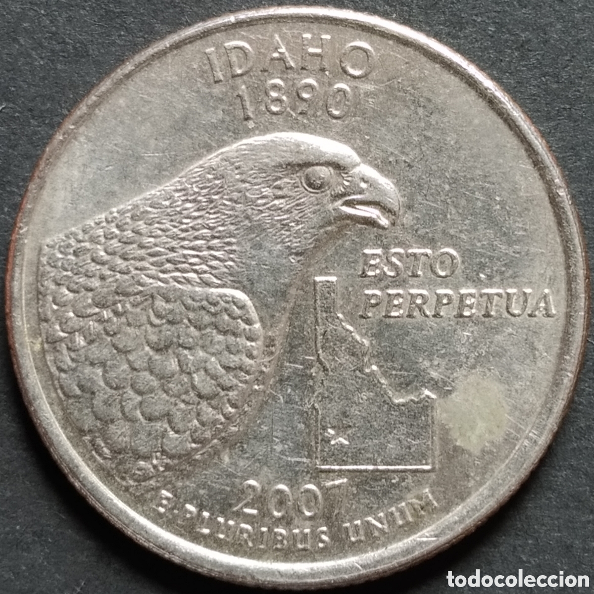 Monedas antiguas de Am&eacute;rica: MONEDA - EEUU / ESTADOS UNIDOS / USA QUARTER 2007 P IDAHO