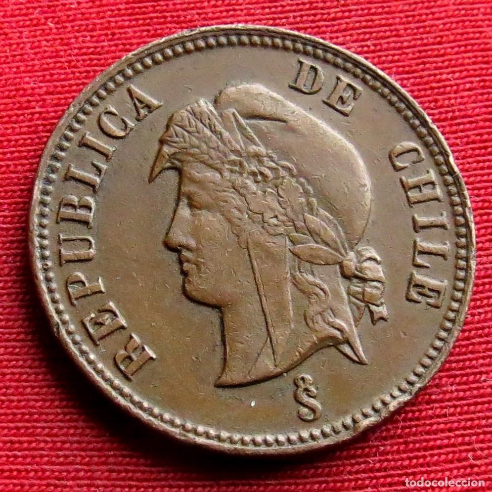 Monedas antiguas de Am&eacute;rica: Chile 2, 1/2 centavos 1898 - Foto 2