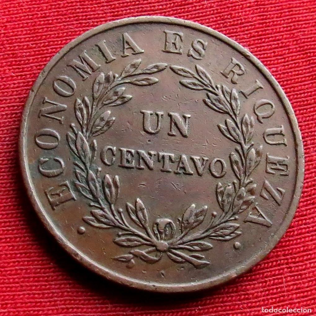Monedas antiguas de Am&eacute;rica: Chile 1 centavo 1851 - Foto 1