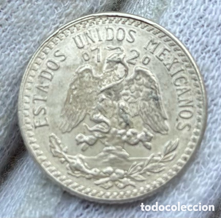 Monedas antiguas de Am&eacute;rica: Moneda PLATA M&Eacute;XICO 20 Centavos 1943 - Foto 2