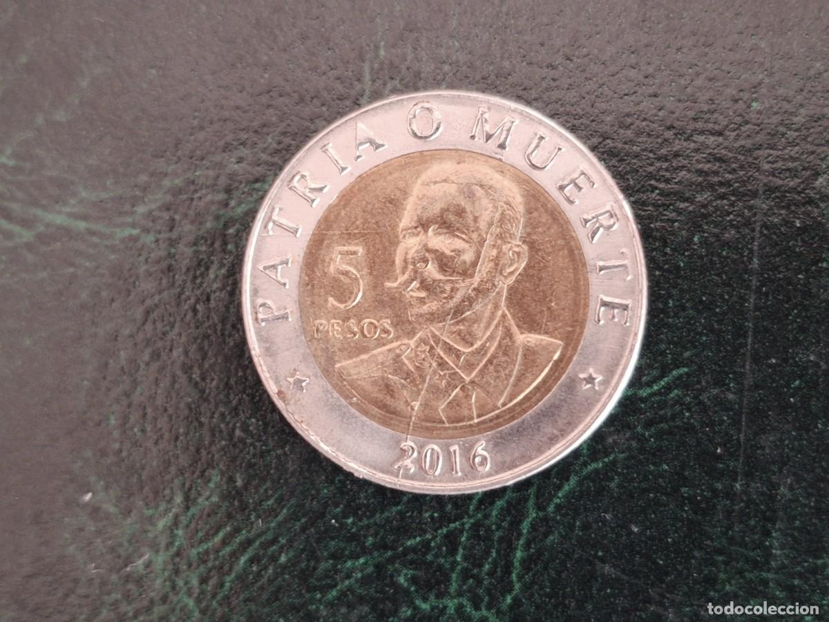 Monedas antiguas de Am&eacute;rica: MONEDA CUBA 5 PESOS 2016 M_2 - Foto 1