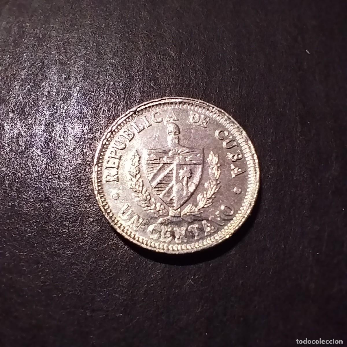 Monedas antiguas de Am&eacute;rica: Moneda 1 centavo, Cuba 2020 - Foto 2