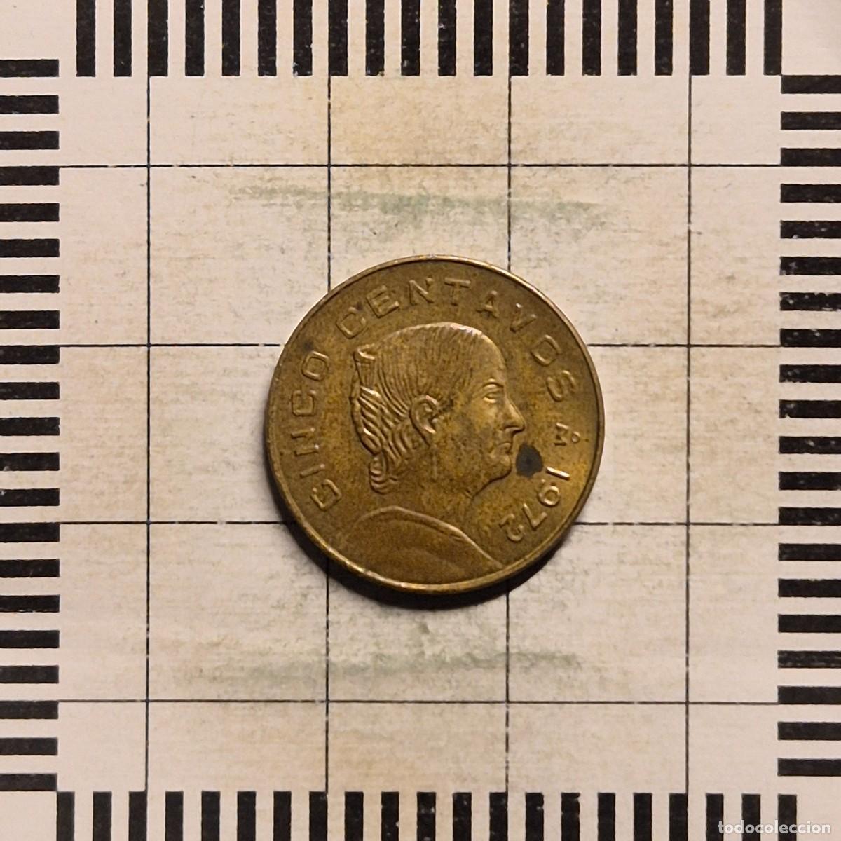 Monedas antiguas de Am&eacute;rica: 5 CENTAVOS, M&Eacute;XICO. 1972. (KM#427). - Foto 1