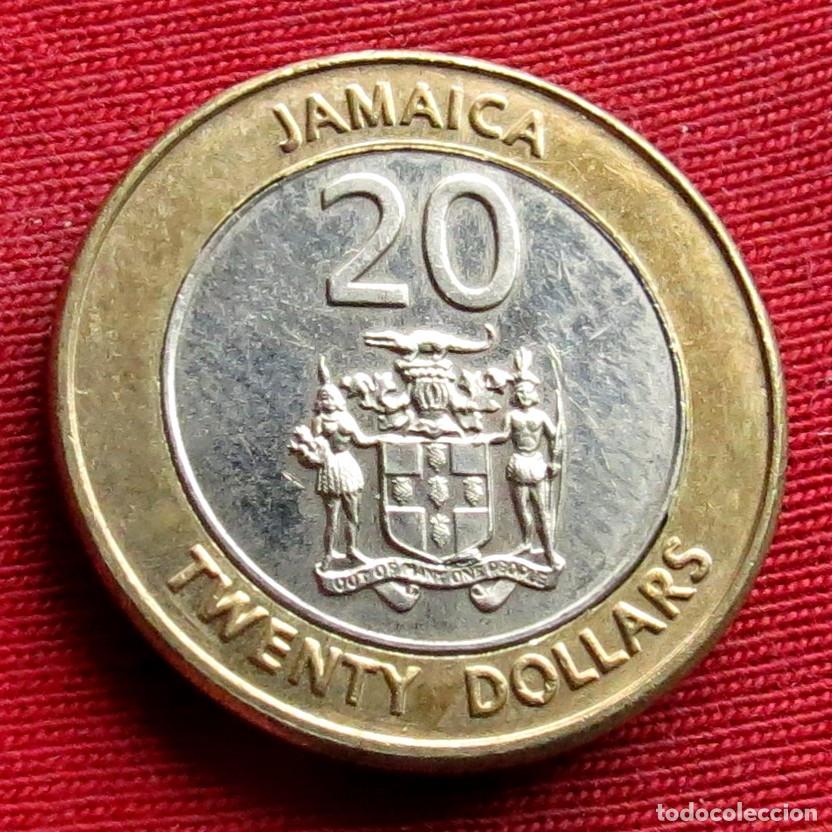 Monedas antiguas de Am&eacute;rica: Jamaica 20 $ 2006 .. - Foto 2