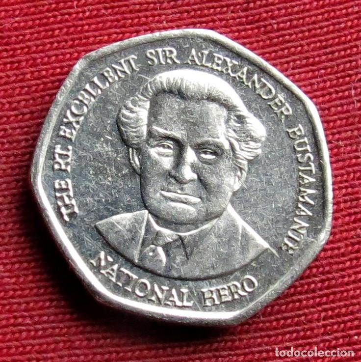 Monedas antiguas de Am&eacute;rica: Jamaica 1 $ 1995 ... - Foto 1