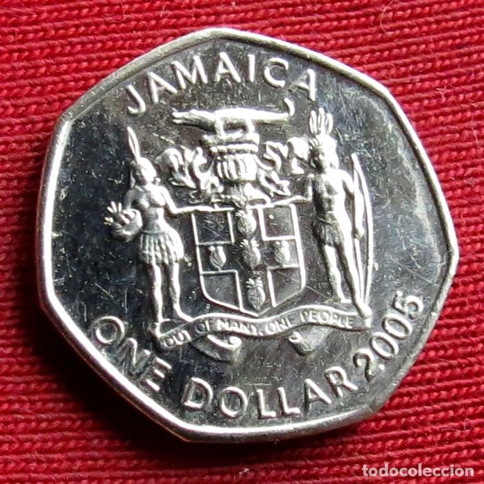 Monedas antiguas de Am&eacute;rica: Jamaica 1 $ 2005 ... - Foto 2