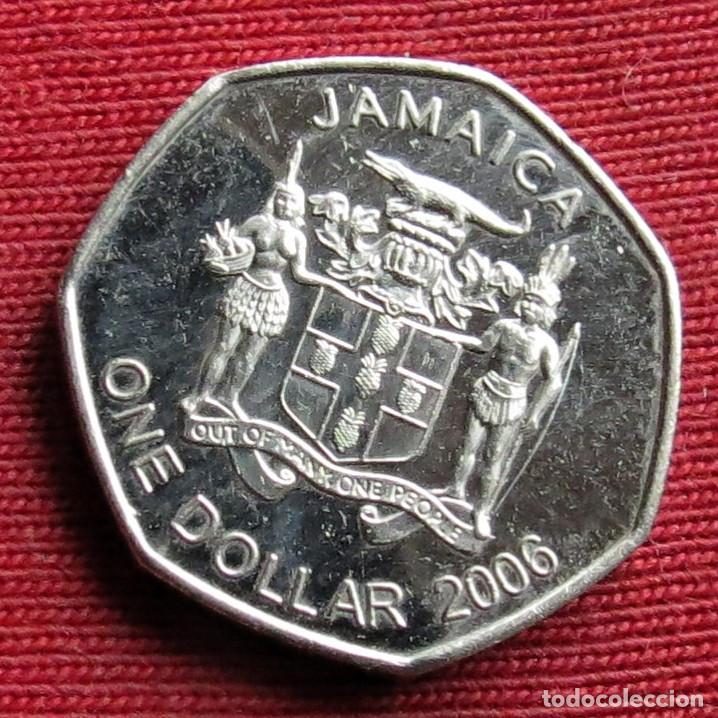 Monedas antiguas de Am&eacute;rica: Jamaica 1 $ 2006 ... - Foto 2