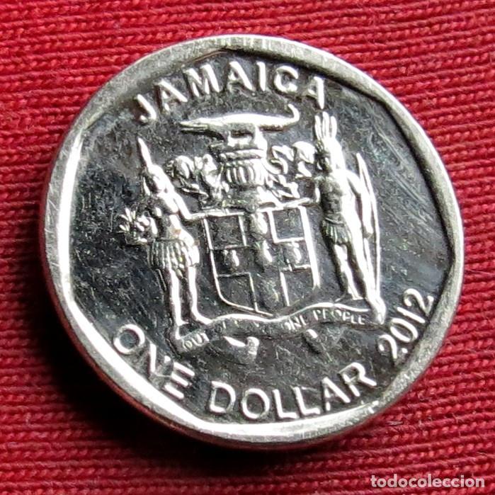 Monedas antiguas de Am&eacute;rica: Jamaica 1 $ 2012 #1... - Foto 2