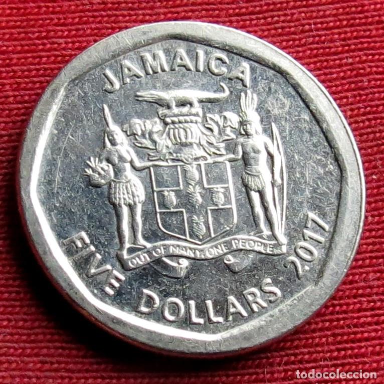 Monedas antiguas de Am&eacute;rica: Jamaica 5 $ 2017 ... - Foto 2