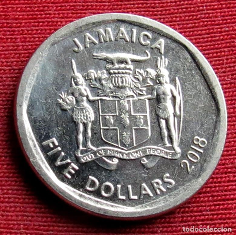 Monedas antiguas de Am&eacute;rica: Jamaica 5 $ 2018 ... - Foto 2
