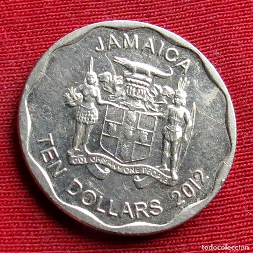 Monedas antiguas de Am&eacute;rica: Jamaica 10 $ 2012 ... - Foto 2