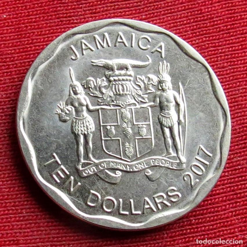 Monedas antiguas de Am&eacute;rica: Jamaica 10 $ 2017 ... - Foto 2