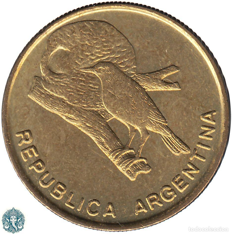 Monedas antiguas de Am&eacute;rica: ARGENTINA &frac12; Medio Centavo de Austral 1985 Furmarius KM#95