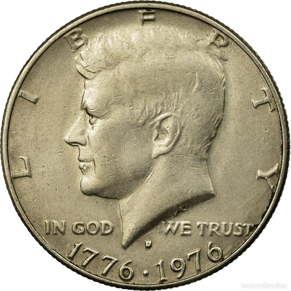 Monedas antiguas de Am&eacute;rica: [#683870] Moneda, Estados Unidos, Kennedy Half Dollar, Half Dollar, 1976, U.S. Mint