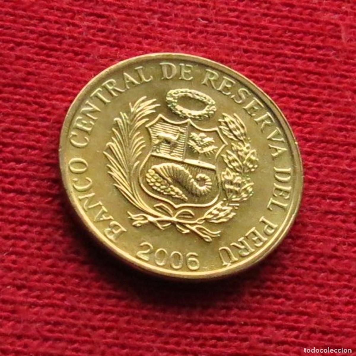 Monedas antiguas de Am&eacute;rica: Peru 1 centimo 2006 UNC - Foto 2
