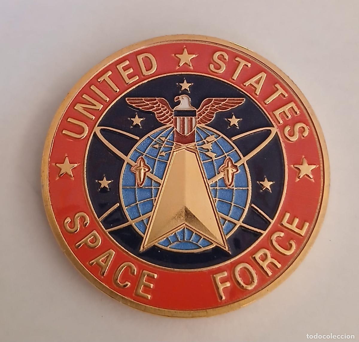 Monnaies anciennes d'Am&eacute;rique: MONEDA UNITED STATES - SPACE FORCE - 40 mm - 29 gr. (aprox.)
