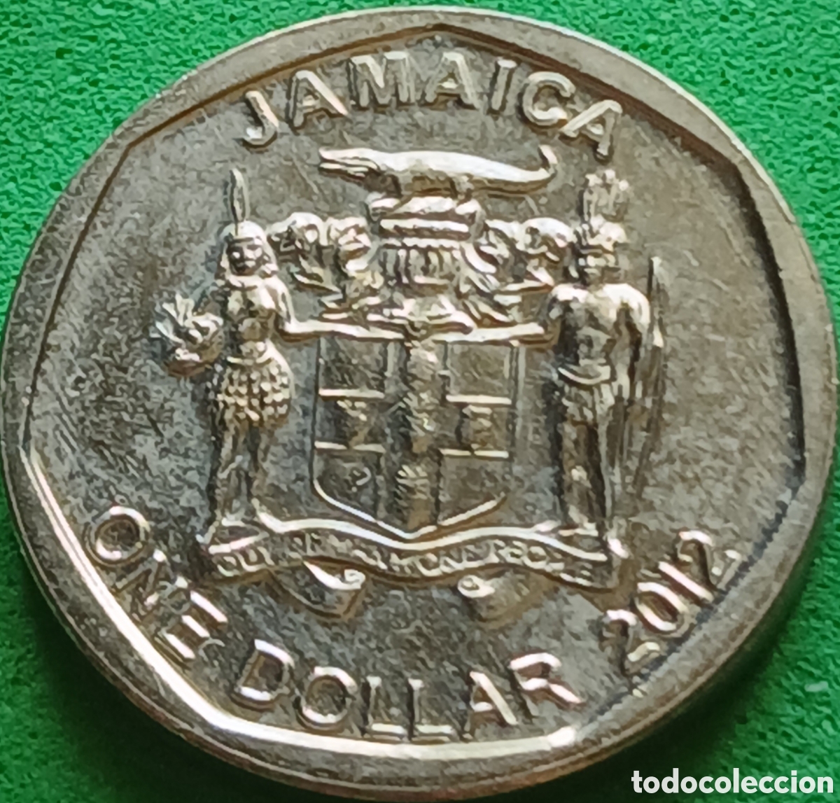 Monedas antiguas de Am&eacute;rica: Jamaica 1 d&oacute;lar 2012 km#189
