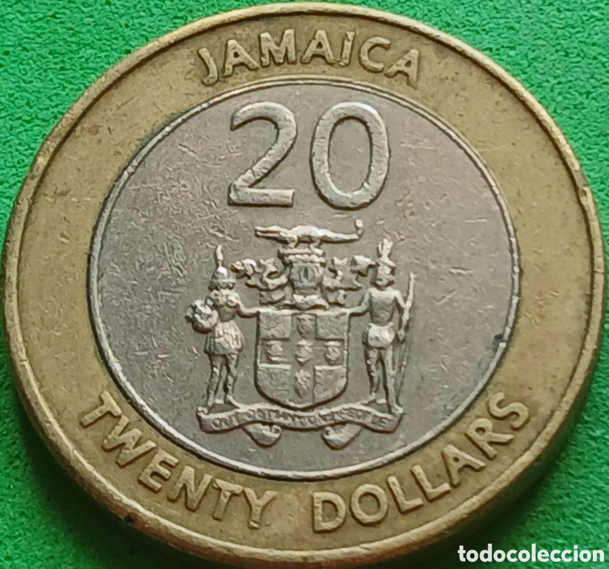 Monedas antiguas de Am&eacute;rica: Jamaica 20 d&oacute;lares 2000 km#182