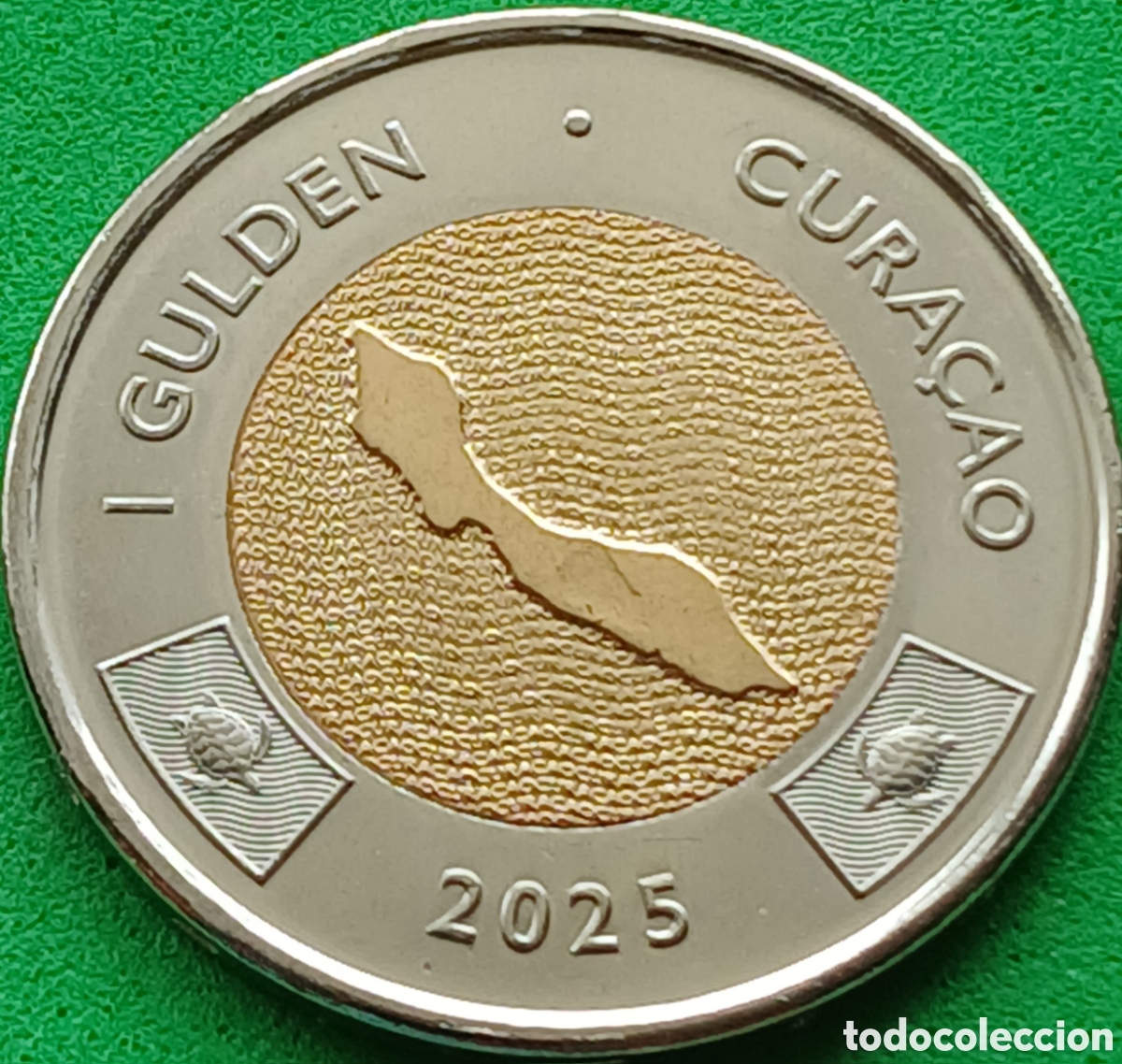 Monedas antiguas de Am&eacute;rica: Curazao 1 gulden 2025 UC#6