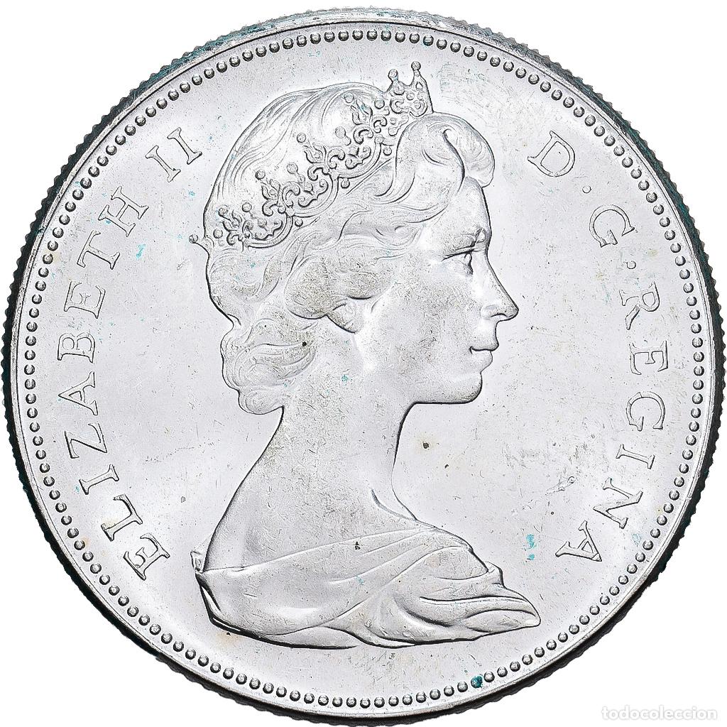 Monedas antiguas de Am&eacute;rica: [#1167395] Canad&aacute;, Elizabeth II, Dollar, 1967, Royal Canadian Mint, Plata, EBC, KM:70