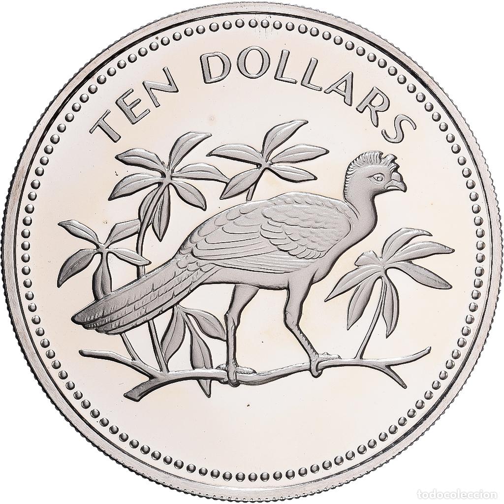 Monedas antiguas de Am&eacute;rica: [#1167368] Moneda, Belice, 10 Dollars, 1974, Franklin Mint, Proof, FDC, Cobre - n&iacute;quel