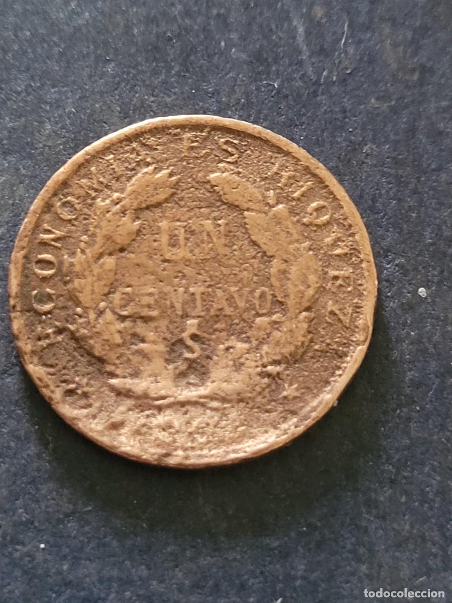 Monedas antiguas de Am&eacute;rica: Moneda 1 centavo 1904 Chile - Foto 2