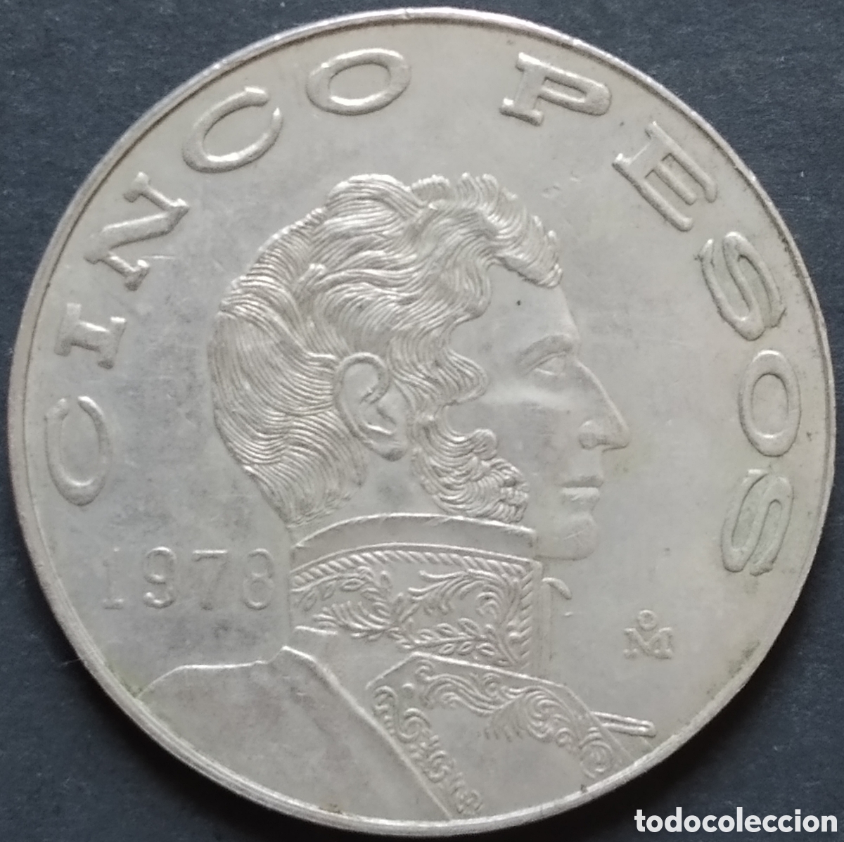 Monedas antiguas de Am&eacute;rica: MONEDA - MEXICO 5 PESOS 1978