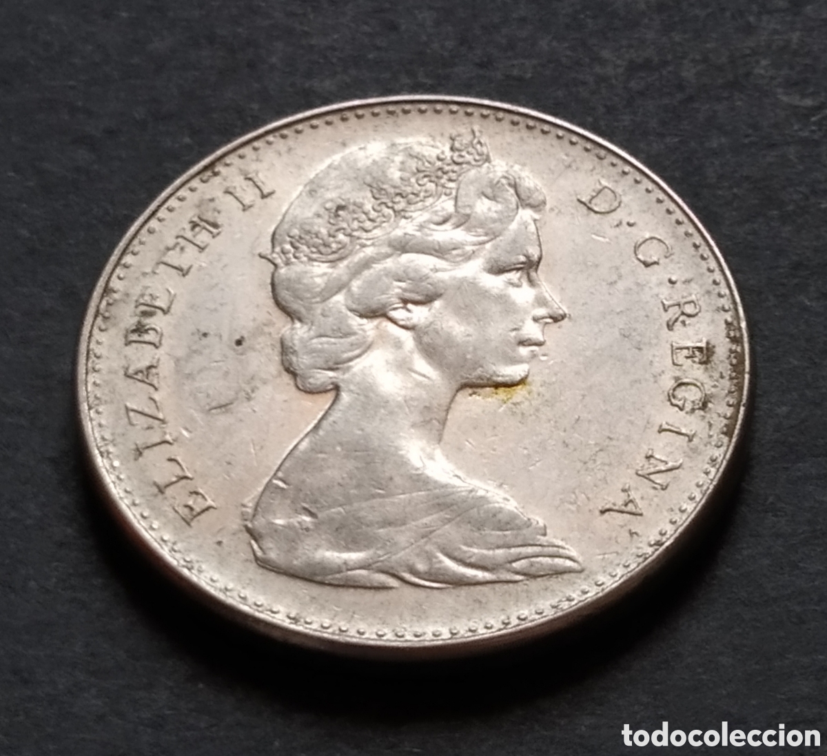 Monedas antiguas de Am&eacute;rica: MONEDA - CANADA 5 CENTS 1965 - Foto 4