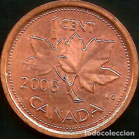 Monedas antiguas de Am&eacute;rica: CANADA 2006 - 1 CENT - KM 490 - CIRCULADA - Foto 1