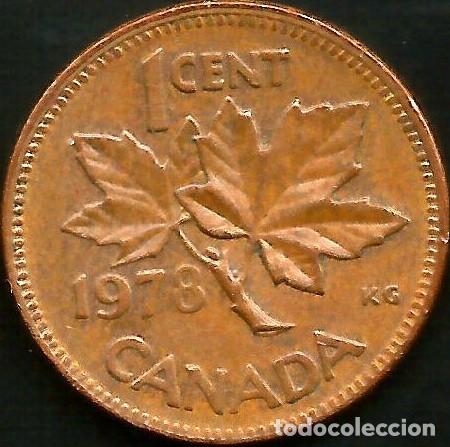 Monedas antiguas de Am&eacute;rica: CANADA 1978 - 1 CENT - KM 59.2 - CIRCULADA - Foto 1