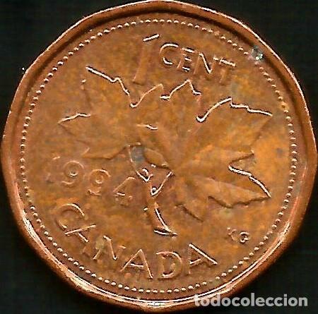 Monedas antiguas de Am&eacute;rica: CANADA 1994 - 1 CENT - KM 181 - CIRCULADA - Foto 1