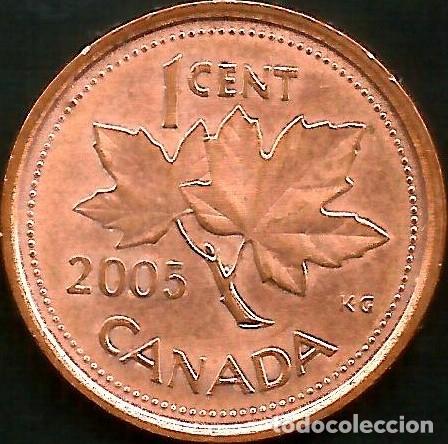 Monedas antiguas de Am&eacute;rica: CANADA 2005 - 1 CENT - KM 490 - CIRCULADA - Foto 1