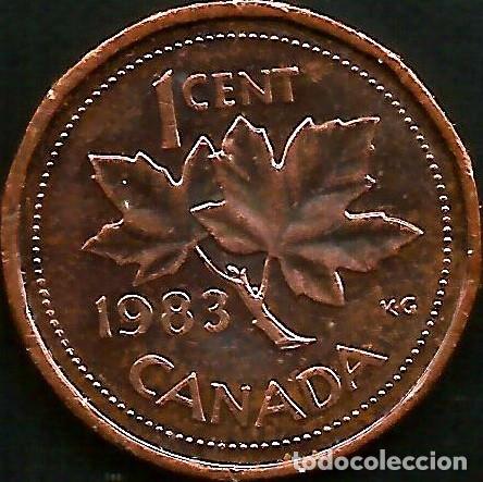 Monedas antiguas de Am&eacute;rica: CANADA 1983 - 1 CENT - KM 132 - CIRCULADA - Foto 1