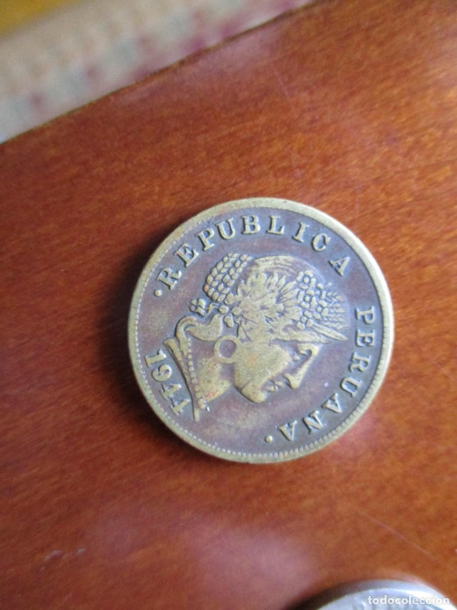 Monedas antiguas de Am&eacute;rica: PERU - 20 CENTAVOS 1944 - Foto 1