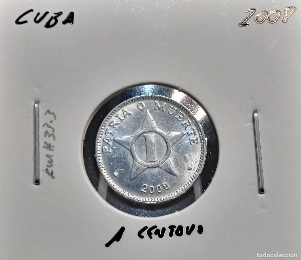 Monedas antiguas de Am&eacute;rica: CUBA 1 CENTAVO 2008 KM#33.3 EBC.