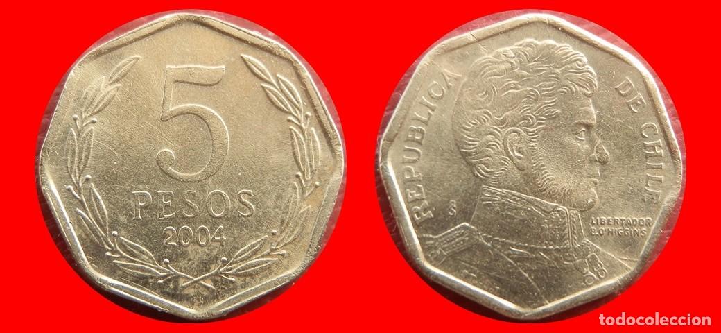 Monedas antiguas de Am&eacute;rica: 5 PESOS 2004 CHILE-143484
