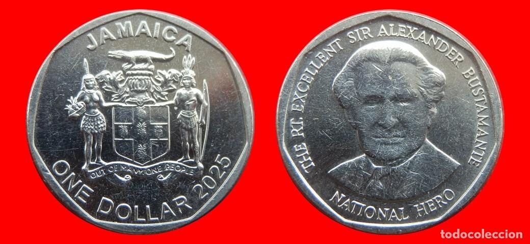 Monedas antiguas de Am&eacute;rica: 1 DOLAR 2025 JAMAICA-143543