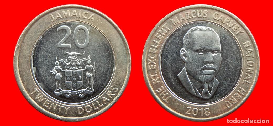 Monedas antiguas de Am&eacute;rica: 20 DOLARES 2018 JAMAICA-143545