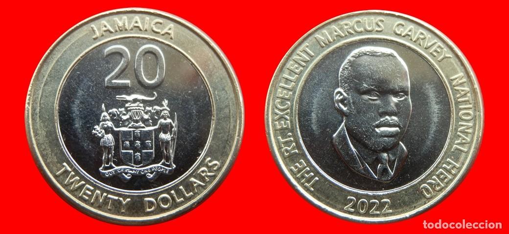 Monedas antiguas de Am&eacute;rica: 20 DOLARES 2022 JAMAICA-143546