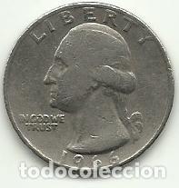 Monedas antiguas de Am&eacute;rica: ESTADOS UNIDOS EEUU - 1/4 DOLLAR - 1966 - COBRE-NIQUEL - FOTOS