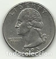 Monedas antiguas de Am&eacute;rica: ESTADOS UNIDOS EEUU - 1/4 DOLLAR - 1995 - COBRE-NIQUEL - FOTOS