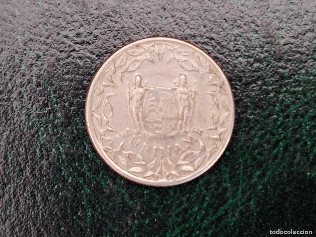 Monedas antiguas de Am&eacute;rica: MONEDA SURINAM 10 CENTAVOS 1966 M_3
