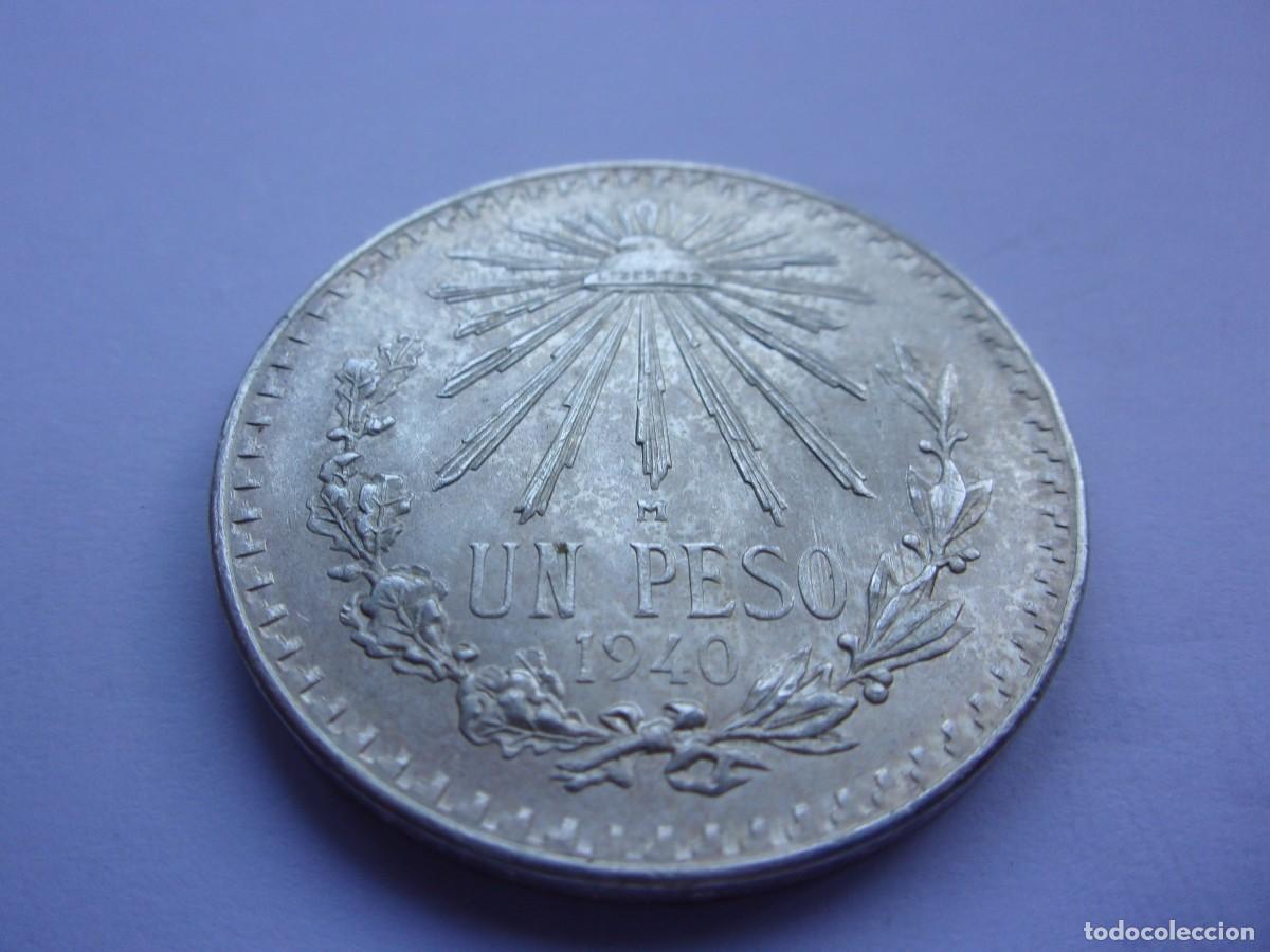 Monedas antiguas de Am&eacute;rica: 29SCC14 Mexico 1 peso de plata 1940