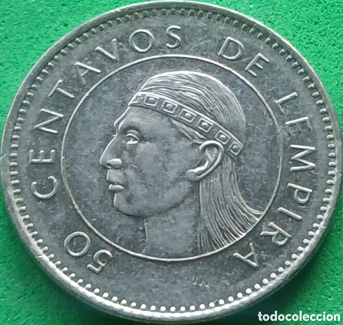 Monedas antiguas de Am&eacute;rica: Honduras 50 centavos 2005 km#84a.2